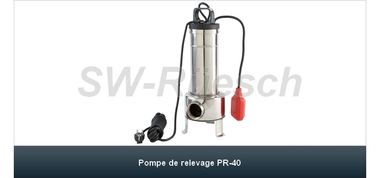 Pompe de relevage PR-40